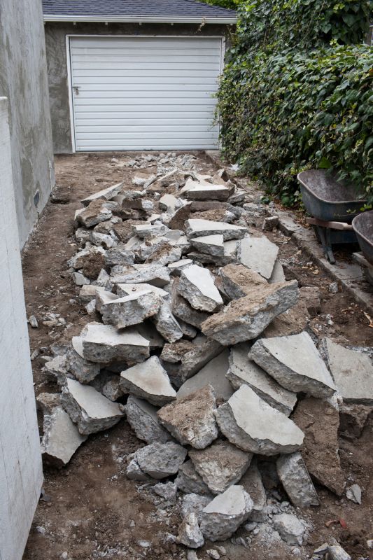 Concrete Porch Removal in Bergen County, NJ