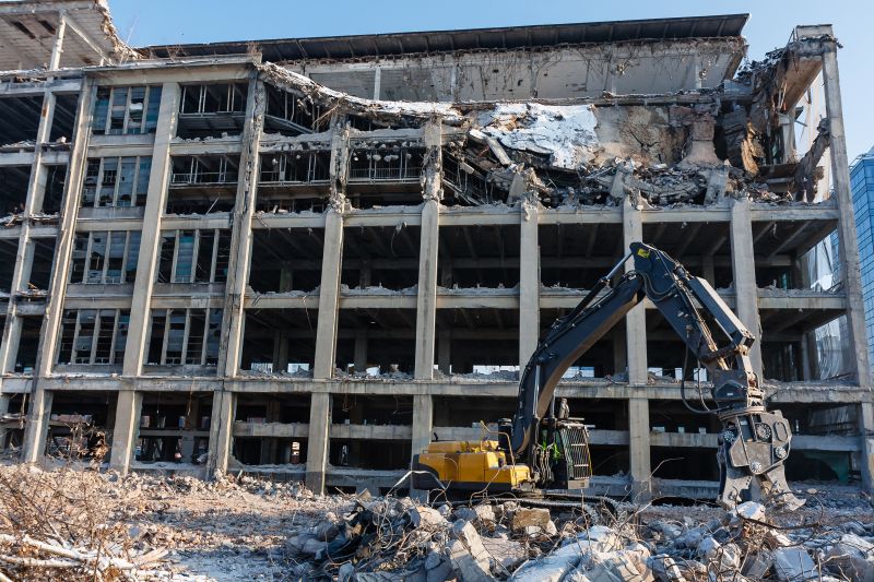 Industrial Demolition in Houston, TX